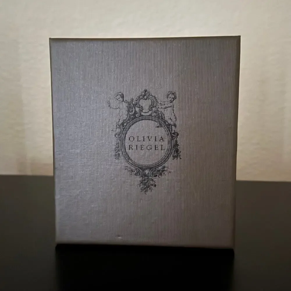 Olivia Riegel Tiara Swarovski Crystal 2x3 Photo Frame, with Original Box Rare